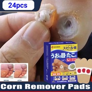 MATA Japan 24Pcs/Set Fish Eye Plaster / Wart Remover / Fish Eye Remover / Calluses / Foot Corn Remov