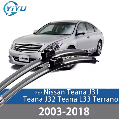2PCS Car Front Wiper Blades For Nissan Teana J31 Teana J32 Teana L33 Terrano 2003-2018 Windshield Wi