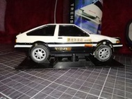 AE86 頭文字D # RC 遙控車  ⭐ 車頭車尾燈 >行駛時會亮著>根據左右>亮著指示燈 ⭐ 雙鑽牌 #  not  kyosho  miniz # 玩具車  # 收藏品  絕版  #