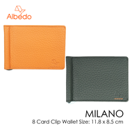 กระเป๋าสตางค์คลิปหนีบ 8 การ์ด ALBEDO 8 CARD CLIP WALLET รุ่น MILANO - ABML01274/ABML01296