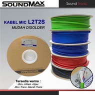 SOUNDMAX L2T2S Mic Cable Microphone Cable 1 ROLL 80 Meters