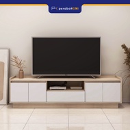[SIAP PASANG] PerabotKINI 6.5ft ELMO TV Cabinet (TV2012) Muji Style | Rak TV | Almari TV | Up to 85-