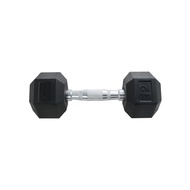Fitness Concept: Maxx Hexagon Durabbell Dumbbell Black Weight Biceps Triceps 12lbs