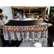 TxLxP batik table Cover 70cm x 60cm x 140cm full set