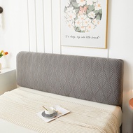 Bed Headboard Cover 【 Sarung Kepala Katil 】 - 3D Jacquard Japanese Minimalist Full Wrap Dustproof Fa