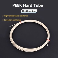 PEEK Rigid Tubing Corrosion-Resistant Polyetheretherketone Hard Tube HPLC Liquid Chromatography Conn
