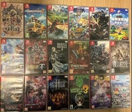 Nintendo Switch 二手遊戲合集
