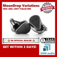 [🎶SG] MoonDrop Variations, 1x 10mm DD, 2x Softears BA, 2x Sonion EST, Tri-brid IEM, Hifi Audio