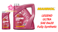 MANNOL 7918 LEGEND ULTRA 0w20 Fully Synthetic Engine Oil 1L &amp; 4L (Original)