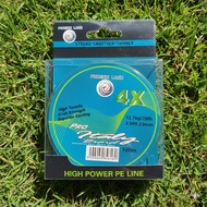 PE line PE thread/ pro italy braid 4X - fishing line