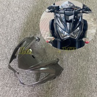 ครอบไฟหน้าแบบปรับแต่งได้สำหรับ Kawasaki Z250 ปี 2013-2017 ครอบหน้า Grille ป้องกันหน้ารถ ครอบไฟหน้า อ
