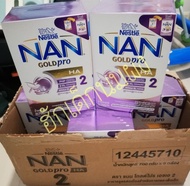 นมผงNan gold pro haสุตร2 700ก.***ยกลัง** 6กล่อง