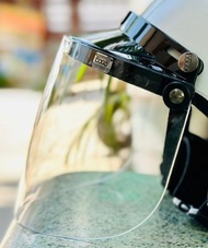 Nón bảo hiểm CAMRY vân tổ ong gắn kính Bogo - Mũ bảo hiểm nửa đầu chính hãng