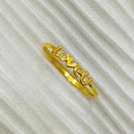 CINCIN lOVE U 916 GOLD/CINCIN MODEN/BRACELETS/SUN FLOWER/JEWELLERY/EMAS TULIN 916