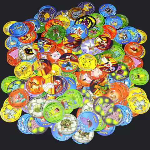 Cheetos Pokemon 401 Tazos 1st/2nd/3rd Edition Ash Ketchum Mewtwo Charizard Tap Collection Card Stora