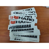 BMX HARO BIKES / KUWAHARA sticker BMX
