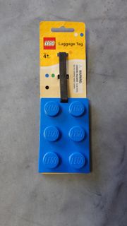LEGO 藍色行李牌 全新