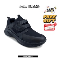 Dan's X BUM Equipment Kasut Sekolah Kanak-Kanak Unisex - Hitam CS812 Back To School Shoes Black