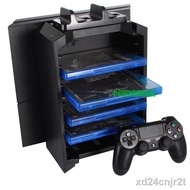ps4 multi-function bracket ps4pro console game disc rack slim CD accessories
