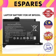 Laptop Battery Replacement Compatible with HP BP02XL  High Quality