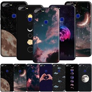 SY_108 Moon Design Soft Silicone TPU Case for OPPO A54 4G A15 A15S A3S A5 A93 F9 Pro A7X