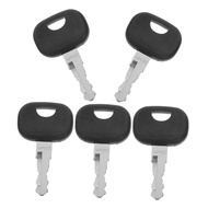 GANAZONO 5pcs Keys Heavy Equipment Excavator Ignition Keys Replacement Heavy Machinery