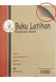 [The Rattan House] 48 pcs F5 40 pages Spectra Soft Cover Exercise Book / Buku Latihan Single Line / 