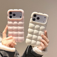 Simple solid color egg aberdeen bread phone case for iPhone 17 16 15 14 13 11 12 Pro Max 17pm 16pro