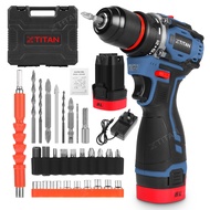 XTITAN 16.8V Brushless Cordless Impact Drill With Accessories 4 in 1 Hand Drill Cordless Impact Hamm