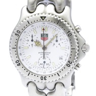 TAG HEUER 豪雅 Sel 計時碼錶 精鋼石英男錶 CG1112 拋光