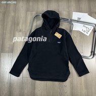 Patagonia/Patagonia Autumn And Winter Polar Fleece Hooded Jacket For Men And Women With Half Zipper Access Control Pullover