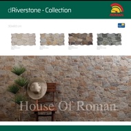 Keramik Dinding Teras Interlok/Keramik Dinding Batu Alam/dRiverstone