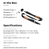 SmallRig 5362 Shoulder Strap for DJI Stabilizers Black for DJI Gimbals for DJI RS 4/RS 3 Pro /RS4 Pr