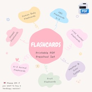 L9 - L15 - Educational Flashcards PDF | Alphabet, Numbers, Shapes, Animals, Fruits, Weather, Human B