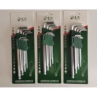 (DC44)Me bikers 92 ALANKEY ALAN KEY TOOL SPANAR SPANNAR SET UNIVERSAL HEAVY DUTY L Lengki Spanar Set