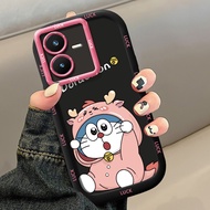 Case For VIVO Y22 Y22s Shockproof Silicone Cat Phone