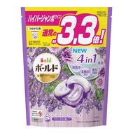 日本P&amp;G 4D碳酸機能洗衣球36入X4-薰衣草(紫)