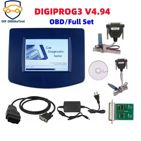 Digiprog 3 Full set V4.94 Odometer Programmer DigiprogIII Mileage Tool for Multi-Cars with FTDI FT23
