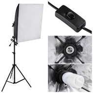 3Set Softbox Lighting Studio Light Kit Photography Camera Video Stand Boom Arm Lampu Soft Box Kamera