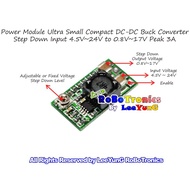 Voltage Regulator Ultra Mini DC-DC Converter 12-24V Step Down To 5V 3A Arduino