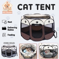 🔥Ready Stock🔥 Cat Tent Rumah Kucing Cat House Portable Folding Outdoor Travel Pet Tent Dog Tent Pet maternity room