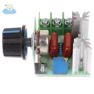 [LI] 1Pc 50-220V 2000W Speed Controller Dimmers SCR Voltage Regulator Thermostat Tool 【IE】
