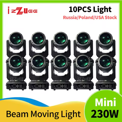 1~10pcs Beam 7r Mini Sharpy Beam 230W Moving Head Light Flightcase Option Sharpy Beam 230 Stage Disc