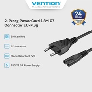 Vention C7 Connector Power Cord 1.8M EU Plug Cable