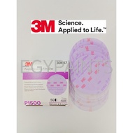 3M 30667 P1500 Purple Finishing Film Hookit Disc 6 inch