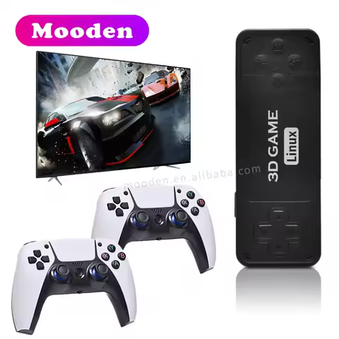 Retro Games Consol U9 Pro 3D Game Stick Lite 4K Video Game Console 64GB Built in 10000 Games Classic