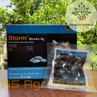 ◈❀STORM BLOCKS 4G Rat Poison Rodenticide Wax Block Bait  (PAMATAY DAGA) by: BASF 15 grams