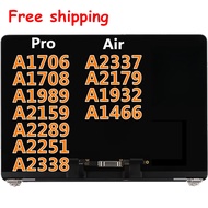 New LCD display screen for MacBook Retina 13 inch A1706 A1708 a1989 a2159 a2251 a2289 a2338 a1932 a2