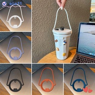 ELO 2Pcs Water Bottle Handle, Leakproof Dia 85 to 100mm Insulated Tumblers, Silicone Universal Keep 