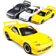 1:32 Mazda RX7 Car Model Alloy Car Die Cast Toy Car Model Pull Back Children's Toy Collectibles Gift